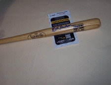 JSA  BOWIE KUHN   signed  AUTOGRAPHED  HALL OF FAME MINI BAT LOUISVILLE SLUGGER