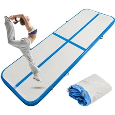 4M/ 13FT Air Tumble Track Inflatable Training Gymnastic Gym Mat for Yoga Sport