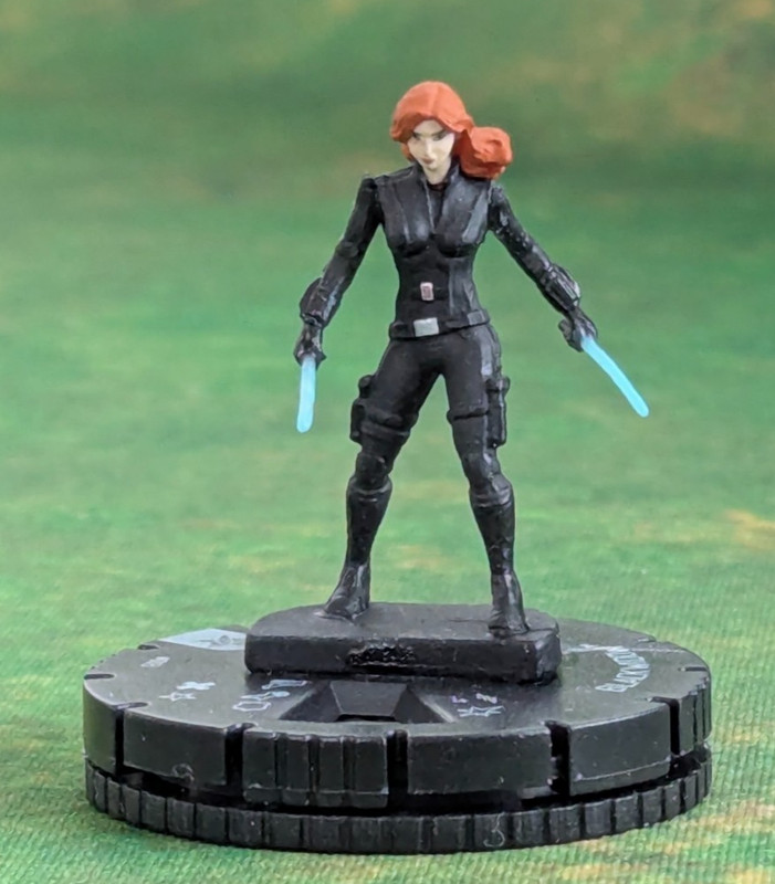 BLACK WIDOW 003 Civil War Movie Marvel Heroclix Miniatures x1 (lot 2 of 2)