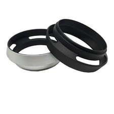 39/40.5/46/49/52/55/58/67/72/77mm Curved Vented Lens Hood Black for Leica Lens