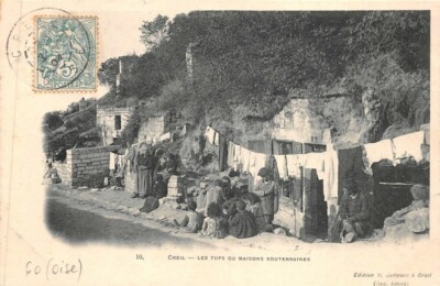 CREIL - Les Tufs or underground houses