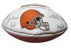 NFL Cleveland Browns 2008 Multi Signed Autographed Football 17 Team Players
