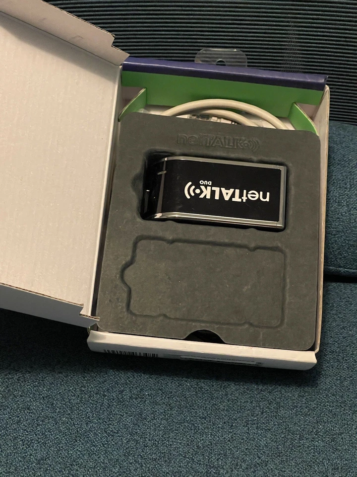 Adaptador y dispositivo de teléfono VoIP netTalk DUO WiFi Foto 2 de 4