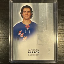 2021-22 UD The Cup Rookie Class of 2022 Morgan Barron RC Rangers Jets 127/249