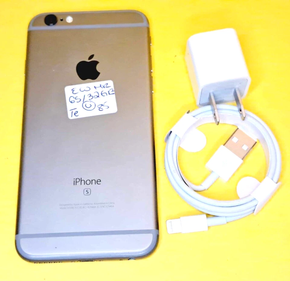 APPLE IPHONE 6S 32GB GRAY UNLOCKED 4G LTE CELL PHONE TELUS BELL ROGERS CHATR 🔥 - Image 3 of 4