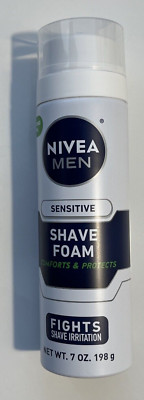Nivea MEN Sensitive Shave Foam Shaving Cream 7 oz  NEW