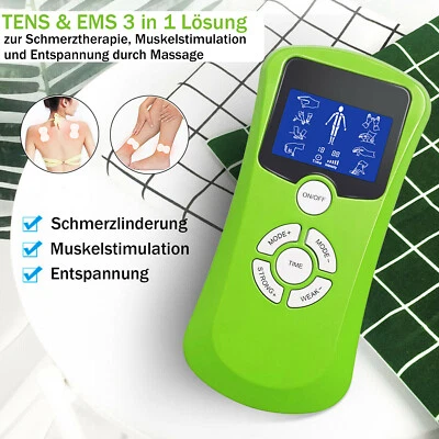 OSITO TENS Gerät EMS Reizstromgerät Pulsmassagegerät Muskelstimulator Schmerzlinderung
