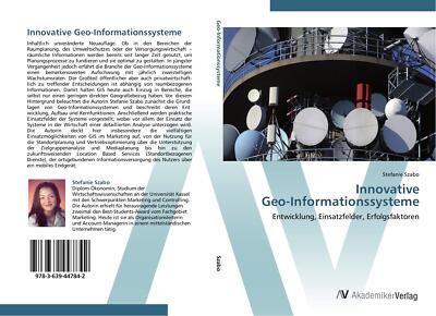 Innovative  Geo-Informationssysteme | Buch | 9783639447842
