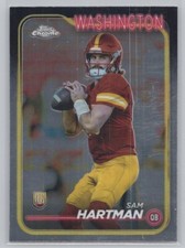 Sam Hartman 2024 Topps Chrome - Rookies #235 (RC)