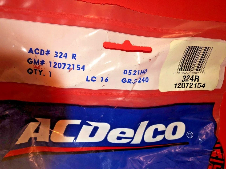 Cable de bujía de plomo de encendido de alta energía NOS OEM ACDelco 324R GM 12072154 Foto 2 de 4