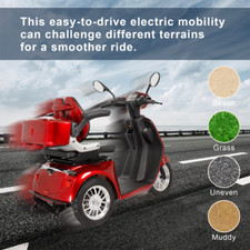 Hot-sale 800W High-Quality 3 Wheels Mobility Scooters Outdoor Elderly Disabled