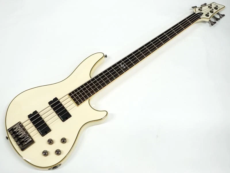 SCHECTER Blackjack ATX C-5 Aged White Bass Guitar w/SC F/S | eBay
