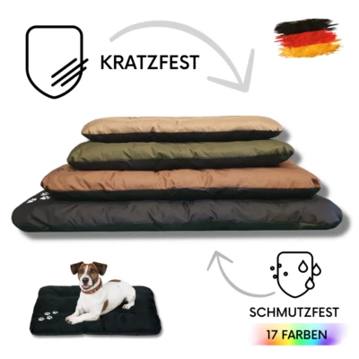 Schlafplatz Hundebett Tierbett Hundekissen Katzenbett Hundematratze ECO L - XXL