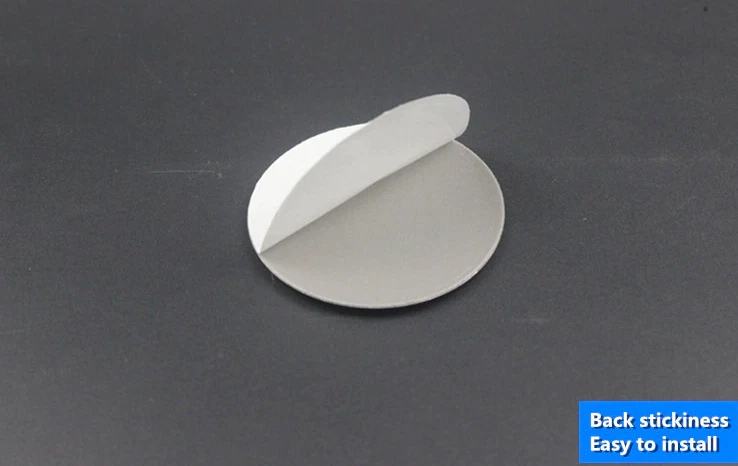 1pc 50mm Alfa Romeo Black Interior Multimedia Emblem Badge Sticker Giulia - Imagem 3 de 3