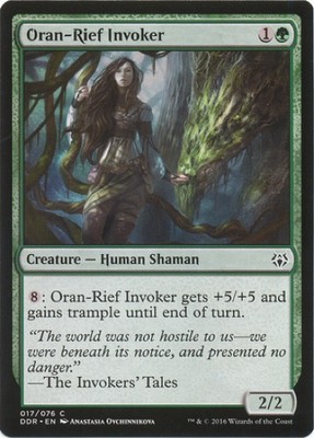 4 x Oran-Rief Invoker (017/076) - Nissa vs. Ob Nixilis - Common