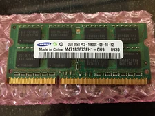Samsung 2 GB SO-DIMM 1066 MHz DDR3 SDRAM Memory (M471B5673EH1-CH9)
