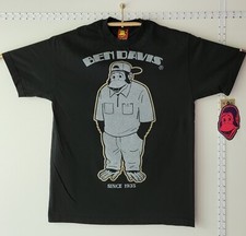 vintage ben davis t shirt Sz-L Print On Front And Back.L 30  W 21  