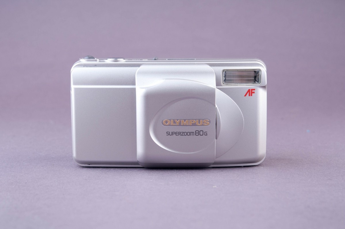 Olympus Superzoom 80G Silver Edition 35mm Point & Shoot Film