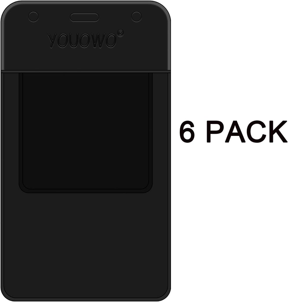 Pocket Protectors 6 Pack Heavy Duty Pocket Protector Clear for Shirts