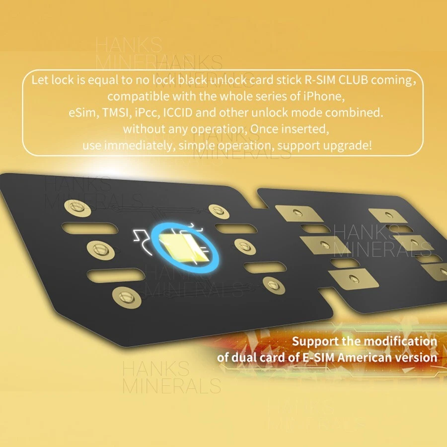 R-SIM18 CLUB RSIM18 Club iOS16 Nano Unlock Card For iPhone 14 13 12 11 X XR SE - Image 2 of 4