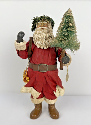 Kris Kringle Santa Claus - Possible Dreams Clothtique - Old School Santa - 1990