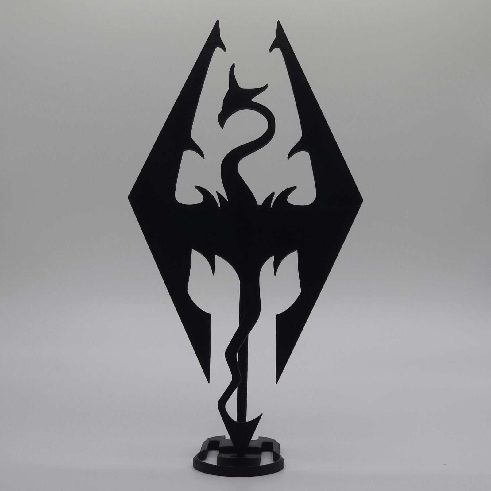 3D Printed Skyrim Wall Sign: Tamriel-Inspired Room Decor