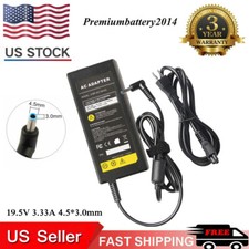 Charger for HP Laptop Computer 65W Smart Blue Tip Power Adapter AC Notebook US