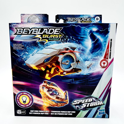 Beyblade Rip Fire Force  Burst Surge Speed Storm -Lights Up Demise Hyperion NIB!