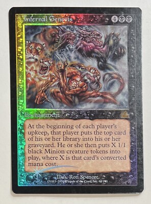 MTG INFERNAL GENESIS (FOIL) Prophecy (OldManMTG 003-551) | eBay