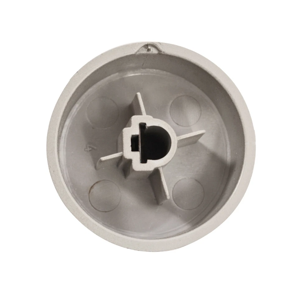 Manopola forno Hotpoint Ariston 6 funzioni argento originale C00114023 - Immagine 2 di 3