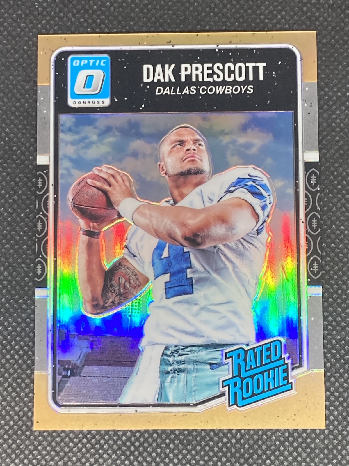 Dak Prescott 2016 Donruss Optic Rated Rookie no. 162 - munimoro.gob.pe