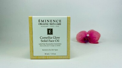 Eminence Camellia Glow Solid Face Oil 30ml / 1oz Brand New