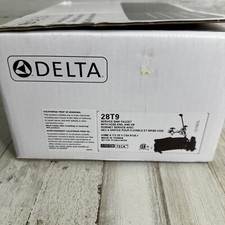 Delta 28T9 Service Sink Faucet Double Handle Wallmount Faucet - Chrome