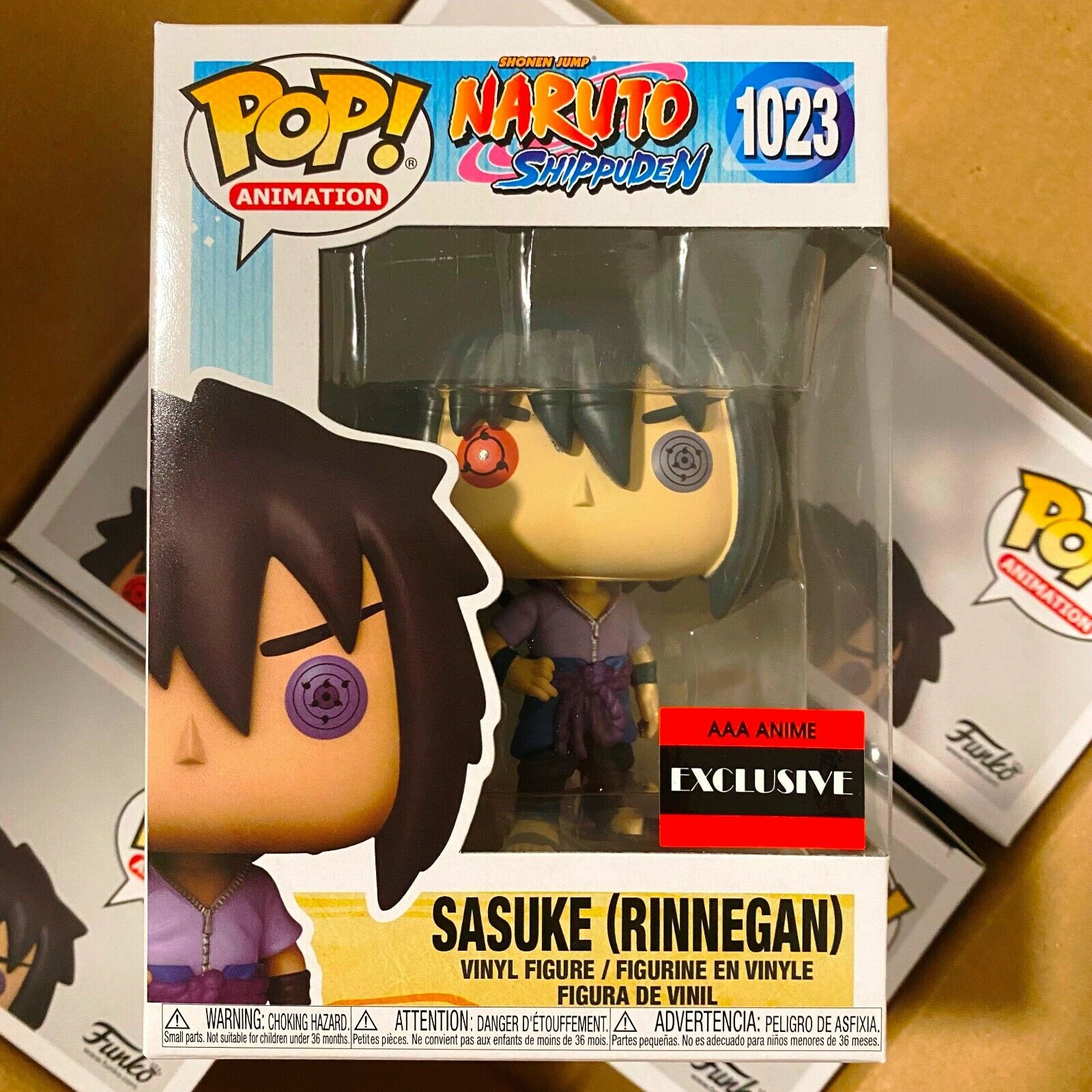 POP! Animation: 1023 Naruto, Sasuke Uchiha (Rinnegan) Exclusive