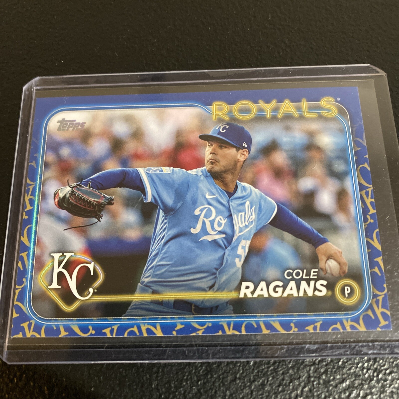 2024 Topps Team Color Border Variations #95 Cole Ragans SSP | eBay
