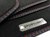Sportline Logo FußMatten FüR BMW 3Er E30 Bj.1985-1993 Cabrio Velours