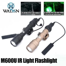 WADSN M600U Flashlight IR Light Infrared Night Vision Hunting Weapon LED Lamp