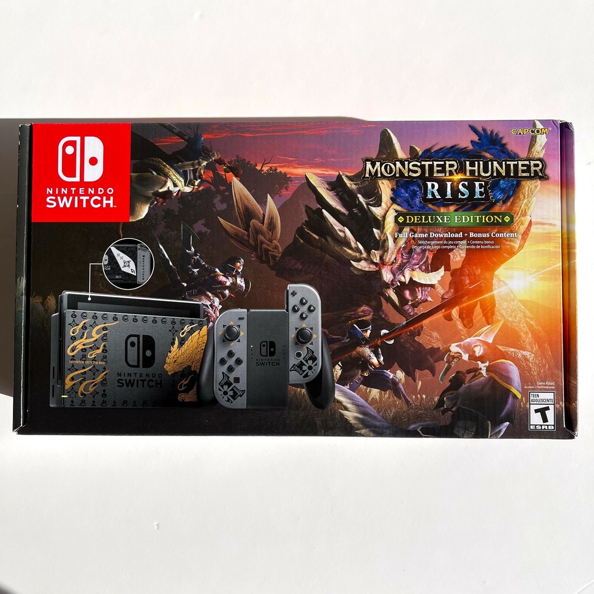 Nintendo Switch Monster Hunter Rise Deluxe Edition Gaming