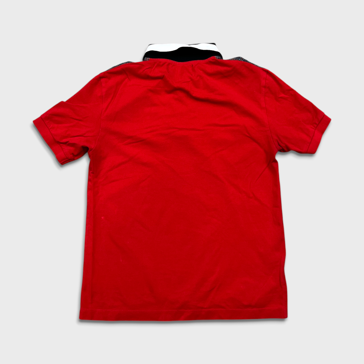Fred Perry x Raf Simons Check Yoke Polo Shirt Mens Size 40 Fred Perry x Raf Simons Check Yoke Polo Shirt Mens Size 40