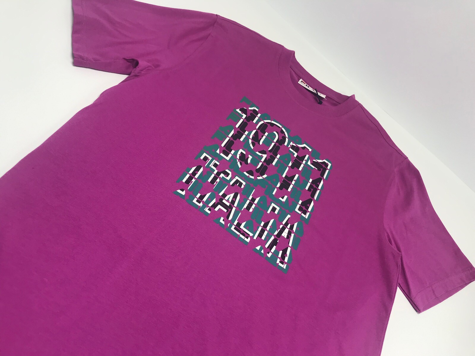 T shirt uomo Fila Fuschia manica corta