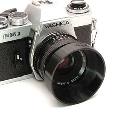 Paraluce ritagliato lens hood per Yashica ML 50 mm f/1.4/1.7/2 Ø 52 mm