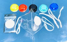 FILTERS ONLY 10 PCS FOR CLEAR, TRANSPARENT FACE MASK