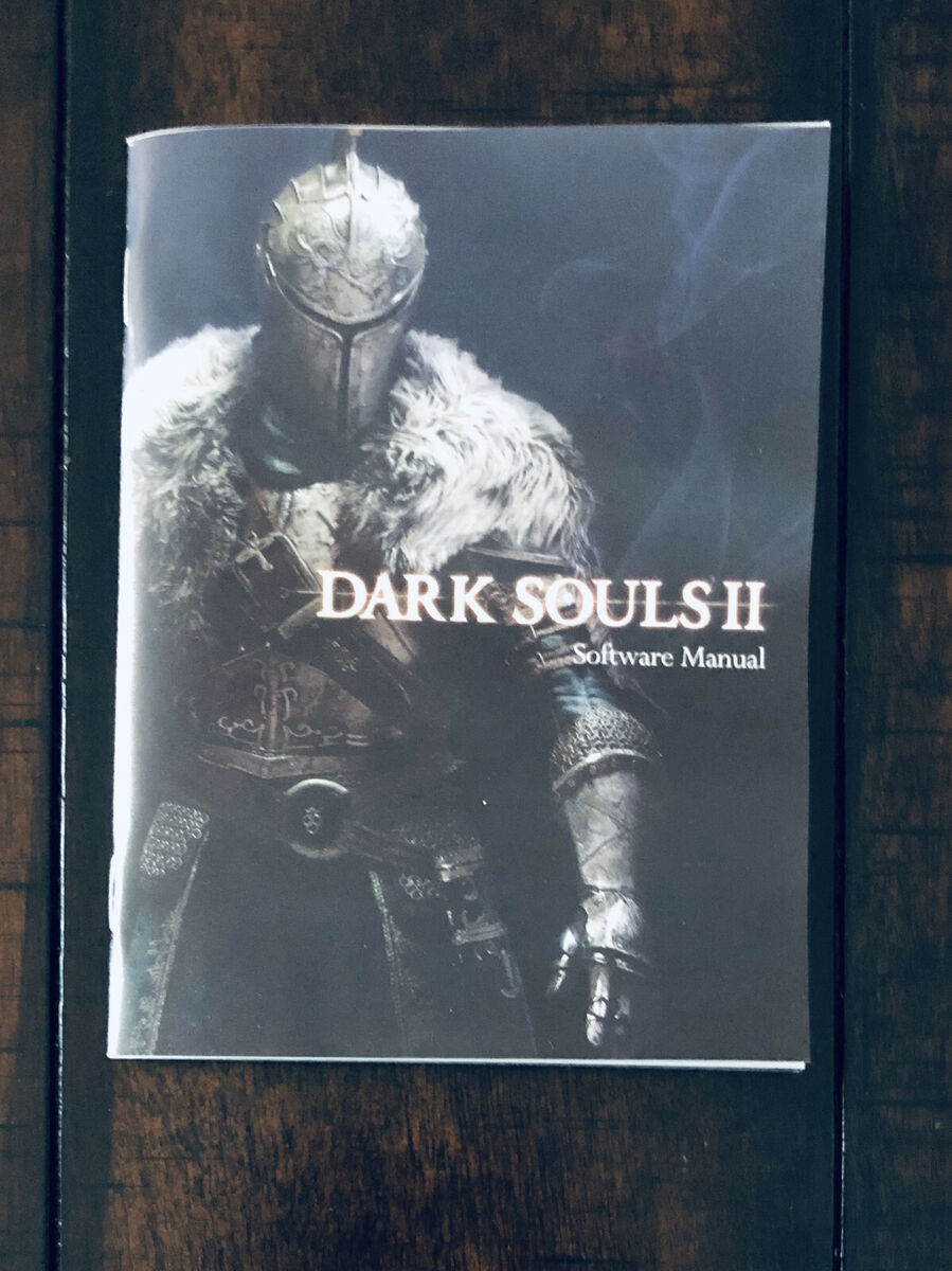 Dark Souls II 2 Collectors Edition Manual Booklet Insert, From Software  Japanese