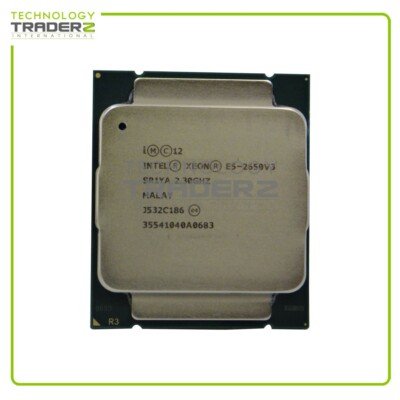 LOT OF 4 SR1YA Intel Xeon E5-2650V3 10 Core 2.3GHz 25MB 9.6GT/s 105W Processor