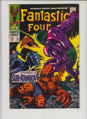 FANTASTIC FOUR #76 FN 6.0 MARVEL COMICS 1968 | eBay
