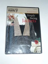 Simple Swing Jackets DVD Sewing with Nancy Zieman clothing making how-to NEW!