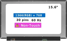 15.6" LCD Screen for Lenovo Ideapad 3 15ADA05 Model 81W1 HD Non-Touch Display