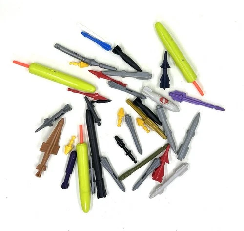 Vintage 1980's-90's G.I. JOE MIXED VEHICLE MISSLES LOT!