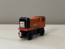 Rusty - Thomas Friend 2003 Wooden Railway Classic Diesel Train Engine Rare VTG