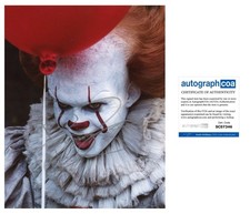 Bill Skarsgard “IT” (2017) AUTOGRAPH ‘Pennywise’ Signed 10x8 Photo ACOA
